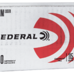 Federal Ammo Champion Training 9mm, 115gr, FMJ, 250rd Box