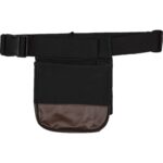 US PeaceKeeper Divided Shell Pouch P23010, Shell Case, 8 inx4 inx7.5 in, 600 Denier Polyester, Black P23010