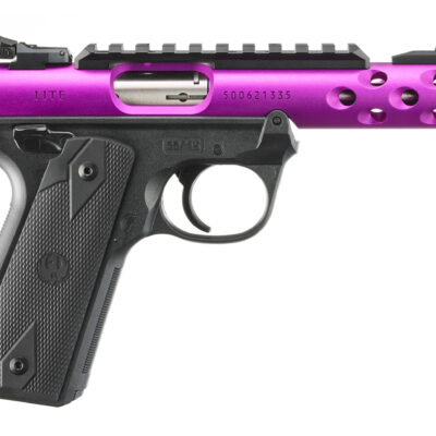 Ruger Mark IV 22/45 Lite Purple 4.40" Threaded Barrel .22 LR 10-Rounds