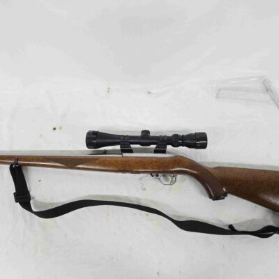 Used Ruger 10/22 International Mannlicher Semi-Auto Rifle, 1 Mag, Scope, Sling, Rare