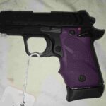 Used Springfield 911 .380 ACP Semi-Auto Pistol w/Purple Hogue Grips, 1 Mag, Night Sights