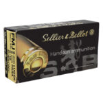 Sellier & Bellot 9mm Luger Ammo 140 Grain Subsonic Full Metal Jacket