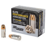 SIG Sauer Elite 9mm Luger V-Crown JHP Ammo 124 Grain