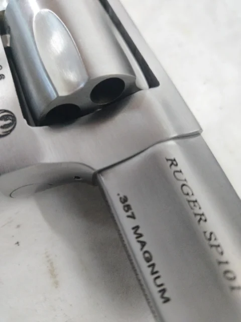 Used/Unfired Ruger SP101 Standard Stainless .357 Mag 2.25" Barrel 5-Rounds Fixed Sights