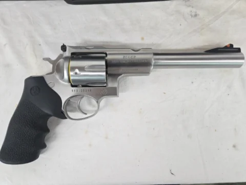 Used/Unfired Ruger Super Redhawk Stainless .44 Rem Mag 7.5" Barrel 6-Rounds