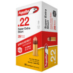 Aguila Super Extra .22 Short Ammunition 29 Grain Copper Plated Solid Point 1095 fps