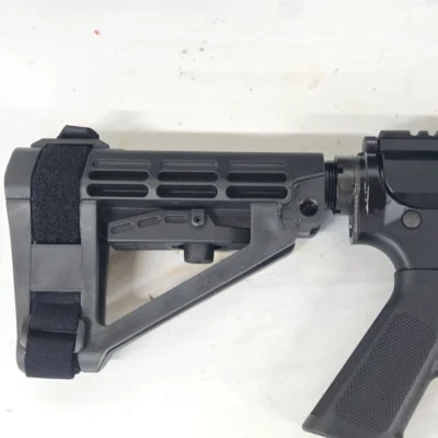 Anderson/BCA AR-15 Pistol .22LR Semi- Auto 7.5in Barrel, Side Charger w/SBA4 Brace, 25rd Mag, Range Bag - Image 5