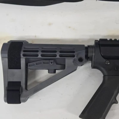 Anderson/BCA AR-15 Pistol .17 HMR 7.5in Barrel Side Charger, 25rd Mag, Range Bag, SBA4 Brace - Image 8