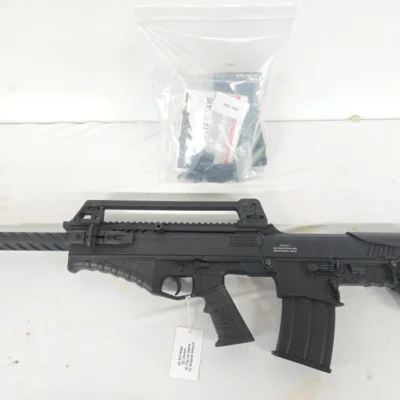 Used Hatsan Escort BTS 12 Gauge Bullpup Semi-Auto Shotgun w/2 Mags, 3 Chokes, 2 Flip Up Sights, Manual